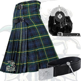 Battle Of Kilts Men’s Tartan Kilt Outfit – 5-Piece Scottish Set with Premium Accessories